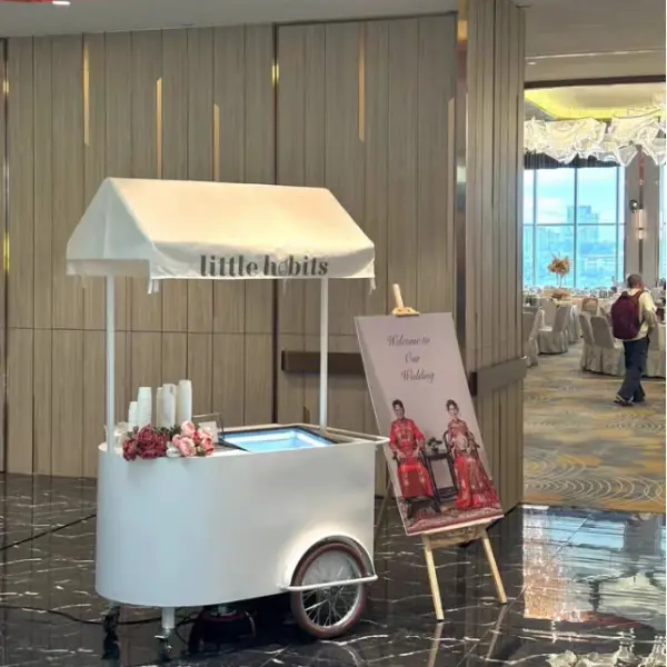 Custom Outdoor Mobile Food Cart